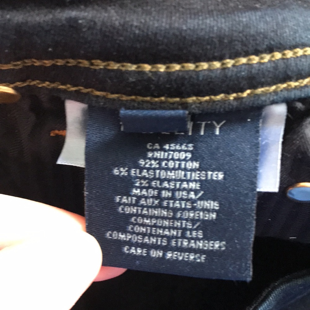 Fidelity Denim Belvedere Mid Rise Ultra Slim Blue - Picture 9 of 10